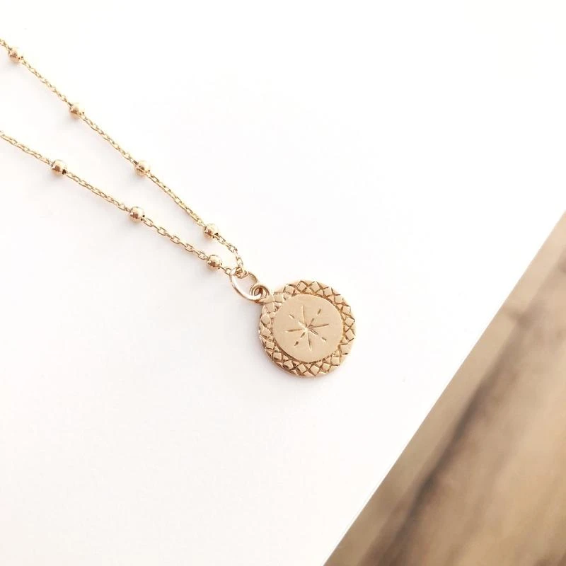 Collier "Noly" Plaqué Or – Image 2