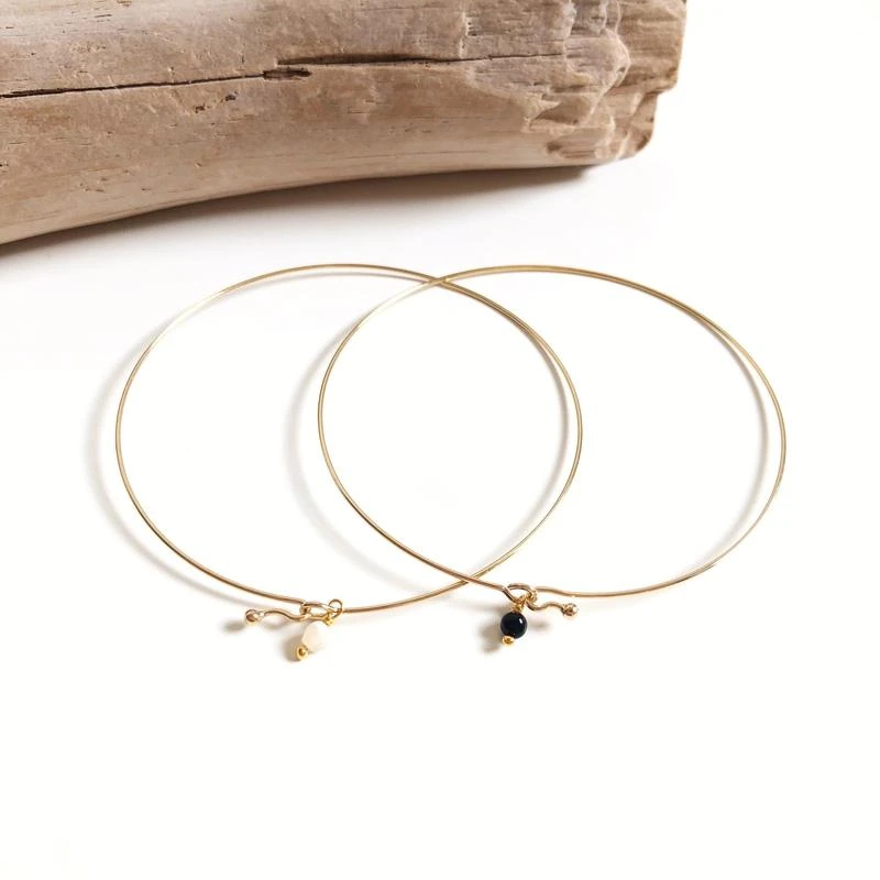 Jonc "Mey" Plaqué Or – Image 3