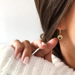 Créoles "Mira" Plaqué Or