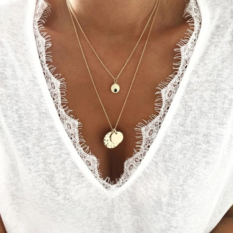 Collier "Melora" Plaqué Or – Image 2