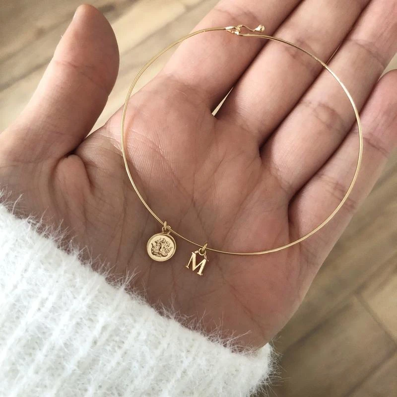 Jonc "Mey" Astro Plaqué Or – Image 2