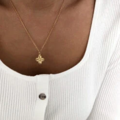 Collier "Vosca" Plaqué Or