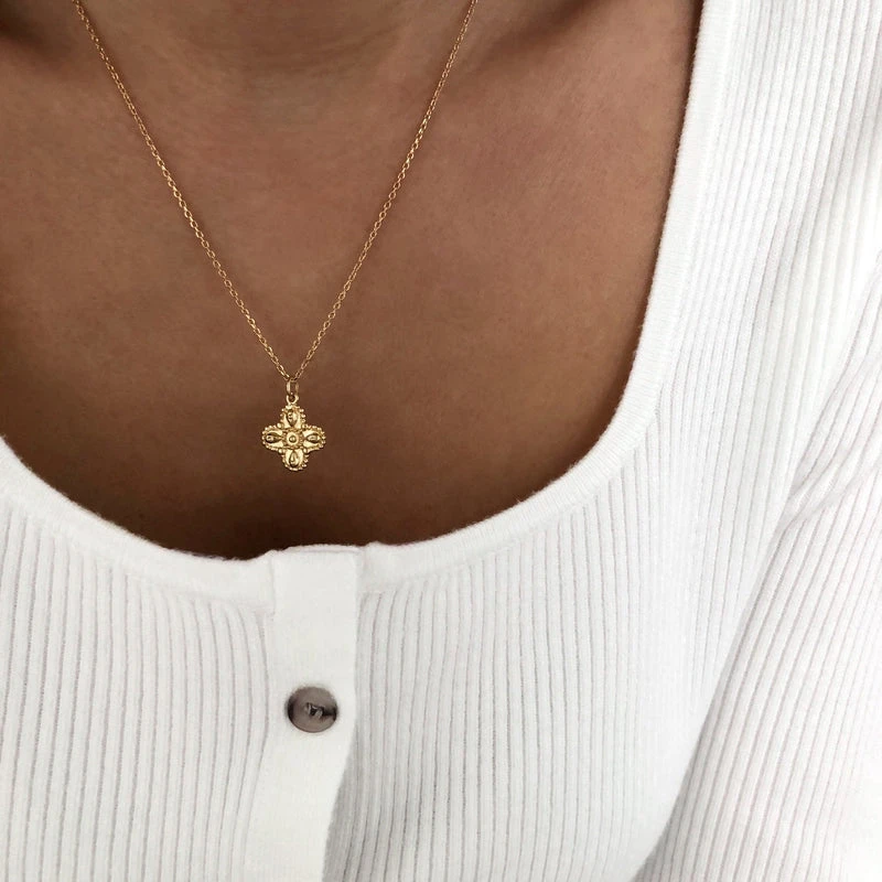 Collier "Vosca" Plaqué Or