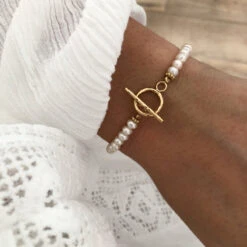 Bracelet "Taissa" Plaqué Or