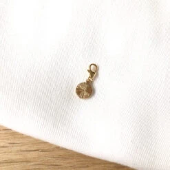 Charm "Sylo" Plaqué Or