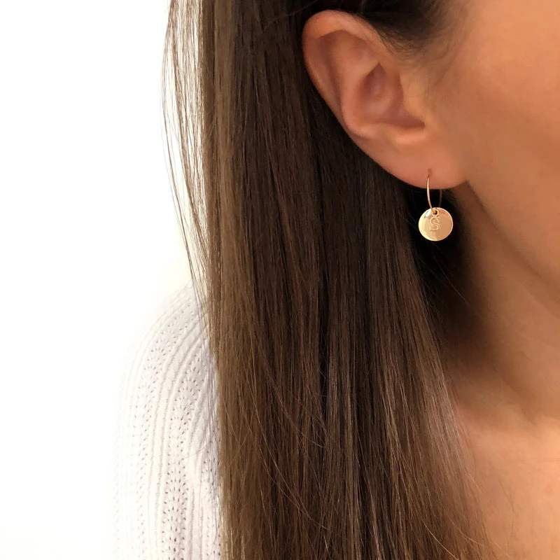 Mono Boucle "Omega" Plaqué Or