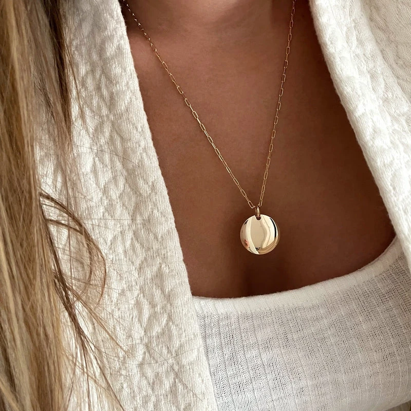 Collier "Adeline" Plaqué Or