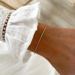 Jonc "Ugo" Plaqué Or