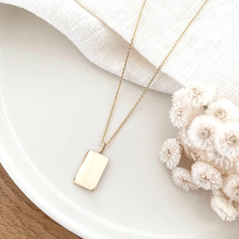 Collier "Luciana" Plaqué Or – Image 3