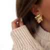 Boucles D'oreilles "Fiby" Acier