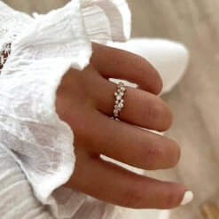 Bague "Garance" Plaqué Or