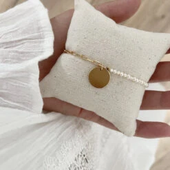 Bracelet "Inaya" Plaqué Or