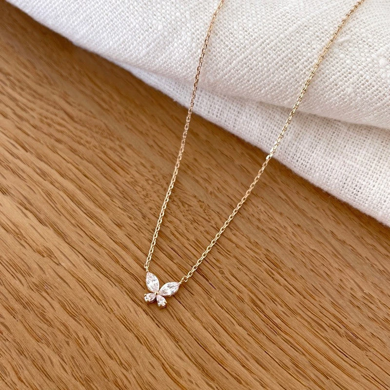 Collier "Romy" Plaqué Or