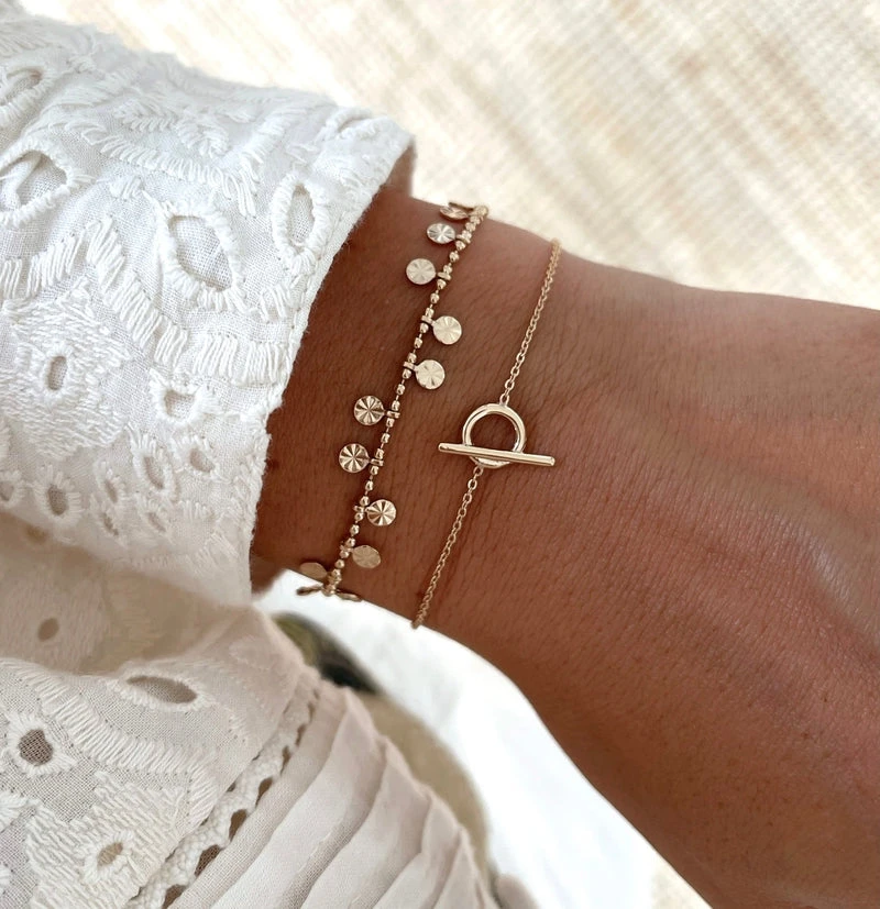 Bracelet "Owen" Plaqué Or – Image 3