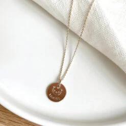 Collier "Gabin" Plaqué Or