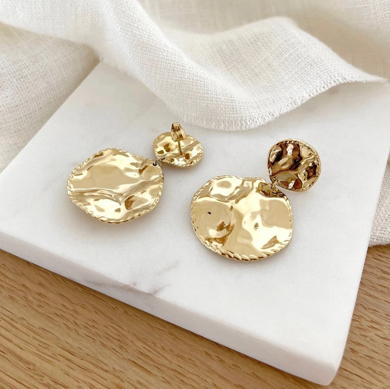 Boucles D'oreilles "Orphéa" Acier – Image 3