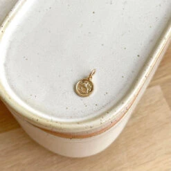 Mini Pendentif "Astro" Plaqué Or