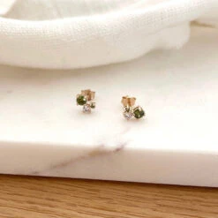 Boucles D'oreilles "Viana" Plaqué Or