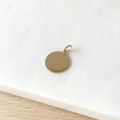 Pendentif "Octavie" Plaqué Or