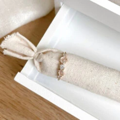 Bague "Elisa" Plaqué Or