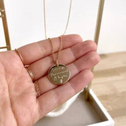 Collier "A La Folie" Plaqué Or