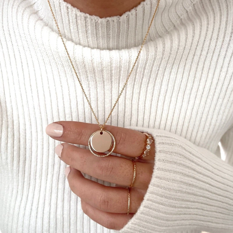 Collier "Capri" Plaqué Or – Image 4