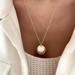 Collier "Capri" Plaqué Or