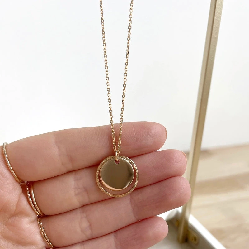 Collier "Capri" Plaqué Or – Image 2