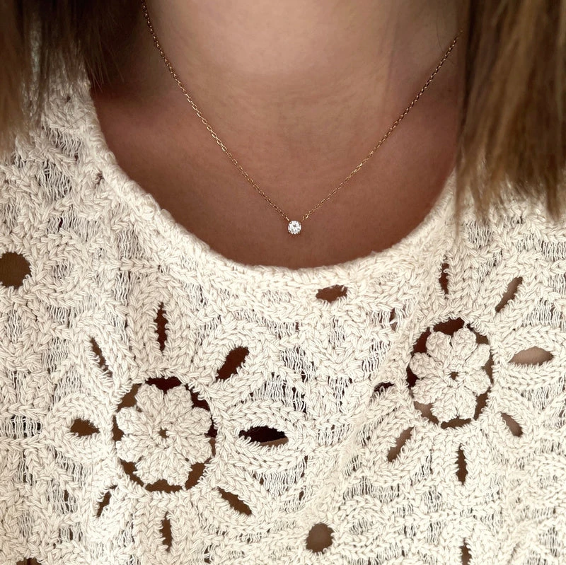 Collier "Dani" Plaqué Or