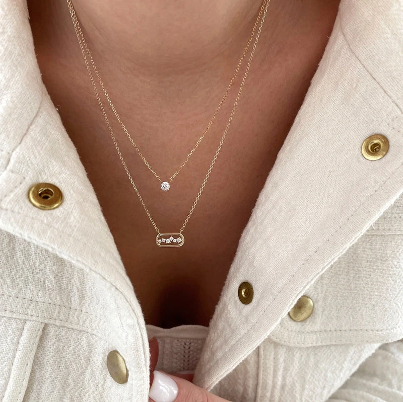 Collier "Dani" Plaqué Or – Image 3