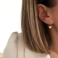 Créoles "Crush" Plaqué Or