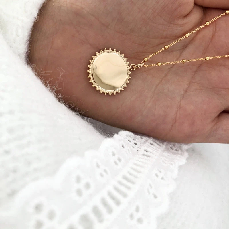 Collier "Sona" Plaqué Or