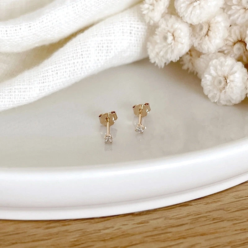 Boucles D'oreilles "Dani" Plaqué Or – Image 2