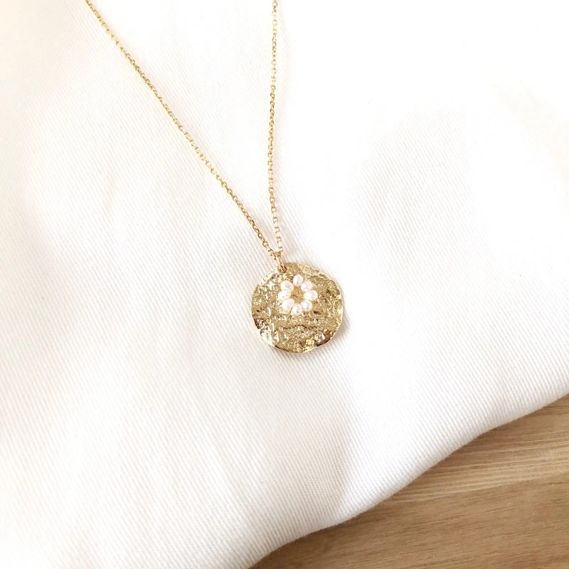 Collier "Hiona" Plaqué Or