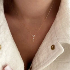 Collier "Lula" Plaqué Or