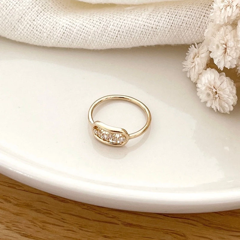 Bague "Emir" Plaqué Or – Image 2