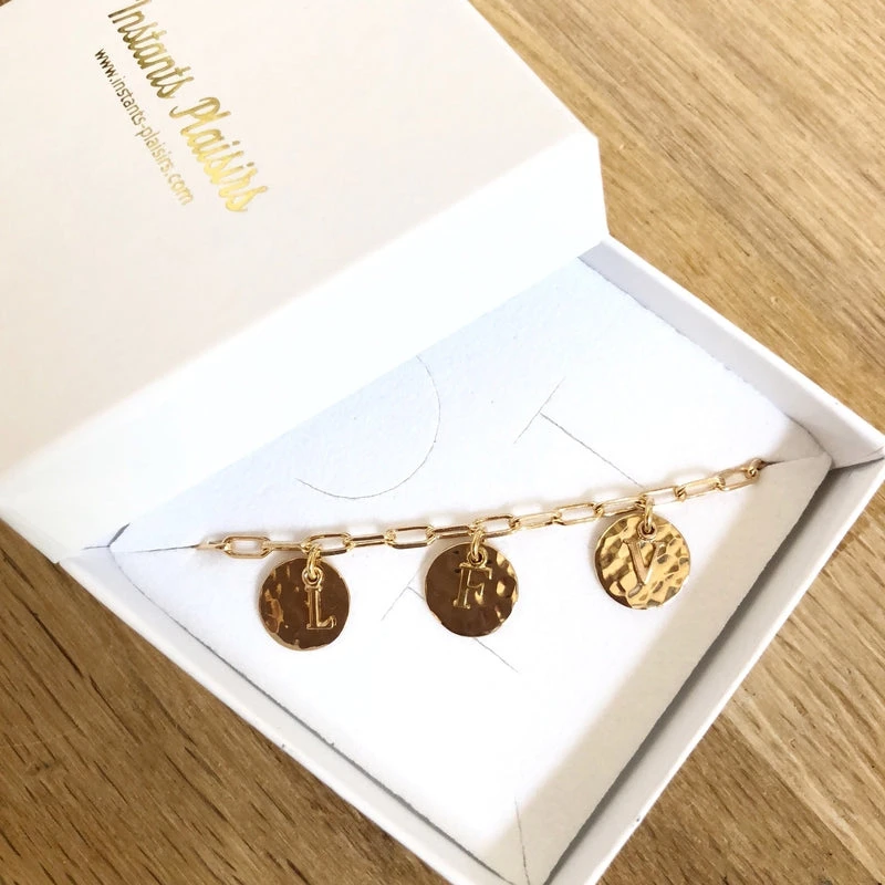 Bracelet "Olaf" Plaqué Or – Image 4