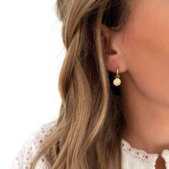 Mini Créoles "Mady" Plaqué Or