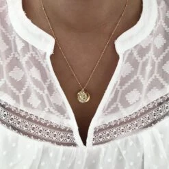 Collier "Lisy" Plaqué Or